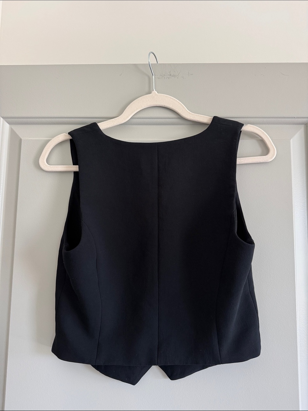 Wilfred Black Button-Front Vest Dress - Picture 2 of 2